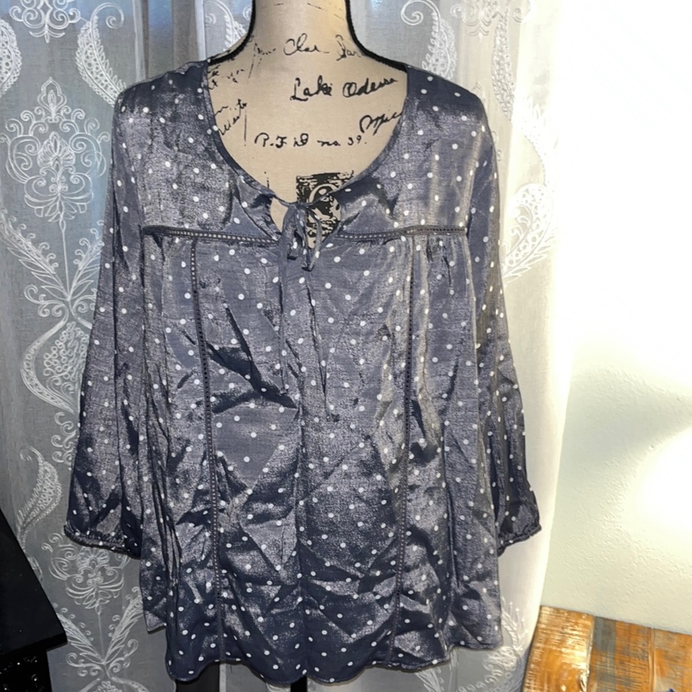 6 for 30$ Como Blue top sz 2x euc